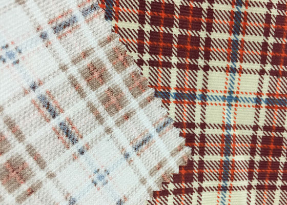 100% 綿 リブストップ ストライプ 21w ストレッチ コードローイ 織物