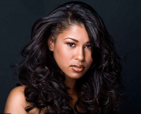 100g 天然黒い体 波紋型 インディアン カローリー 人間の髪 絡みない 5A