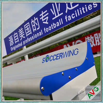 紫外線保護 引き下げ可能なプラスチック/アルミ ブリーチャー フットボールスタジアム椅子